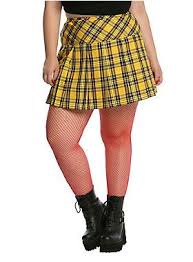 Black And Yellow Checkered Skirt Tripp Yellow Plaid Skirt Plus Size Yellow Plaid Skirt Plaid Skirts Red Skater Skirt