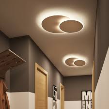 Rotatable Ultra Thin Modern Led Ceiling Lights For Aisle Corridor Bedroom Brown White Fixtures Ceiling Lamp Lamparas De Techo Ceiling Lights Aliexpress