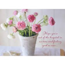 Hope you feel better flowers. Get Well Hospital Gcd38154