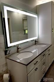 Tailor your mirror for the perfect fit up to a maximum of 2.5m x 3.4m. Front Lighted Led Bathroom Vanity Mirror 60 In 2021 Bathroom Vanity Bathrooms Remodel Bathroom Vanity Mirror