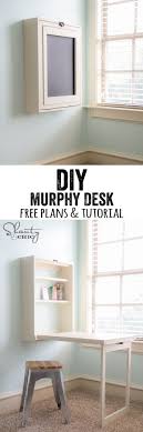 Diy Murphy Desk Murphy Desk Diy Furniture Home Projects
