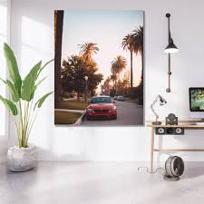 bmw-rosu-los-angeles-print-tablou – The Print Studio