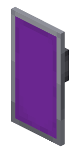 In minecraft, the thing banner . Shield Minecraft Wiki