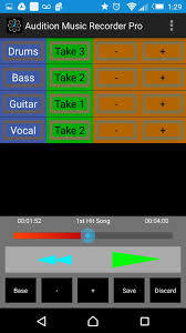Grabe y reproduzca un número prácticamente ilimitado de . Audition Music Recorder Daw For Android Apk Download