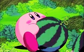 Link is the hero, ganon(dorf) is the villain and zelda is the damsel in distress. Kirby Gif Id 163350 Gif Abyss