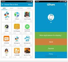 Transfer applications, data and files between phones. Download Cshare Apk 2020 Latest Version