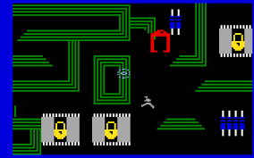 Intellivision Maze A Tron The Ultimate In Pointless Games Was This Little Gem There Was No Score Almost No Point And It Never Ever Had An End All One Did