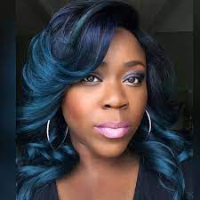 51 Best Hair Color For Dark Skin That Black Women Want Hair Color For Dark Skin Hair Color Blue Dark Blue Hair