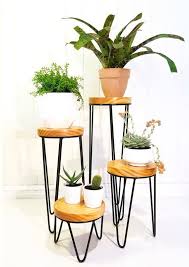 Harper Hairpin Leg Plant Stand Metal Plant Stand Plant Stand Speaker Stand Side Table Hairpin Leg Table Small Table In 2020 Plant Stand Table Plant Stand Plant Decor Indoor