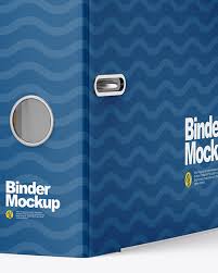 Download Binder Mockup In Stationery Mockups On Yellow Images Object Mockups PSD Mockup Templates
