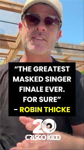 Who do you think is winning Season 13 of The Masked Singer?? Robin Thicke  said this will be the “greatest finale ever!” Watch it TONIGHT at 8p EST