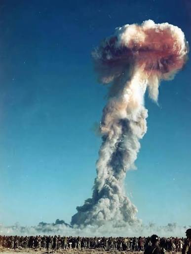 On October 16, 1964, China detonated Project 596 at the Lop Nur testing  ground in Xinjiang, becoming the fifth country to successfully test a  nuclear weapon. The uranium-based device was exploded fro