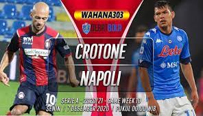 Here you can easy to compare statistics for both teams. Prediksi Crotone Vs Napoli Tak Kesulitan Sedikit Pun