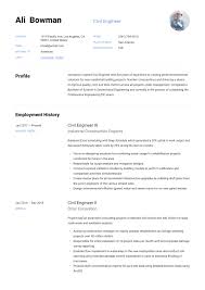 Its only a matter of. Civil Engineer Resume Writing Guide 12 Resume Templates 2020