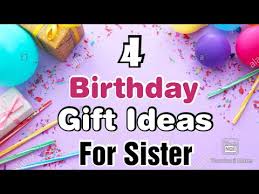 Find great birthday gift ideas for all ages in our birthday gift guide featuring a unique mix of everything from unique birthday flowers to gift baskets. 4 Beautiful Handmade Birthday Gifts For Sister Happy Birthday Gifts Birthday Gift Ideas 2021 Youtube