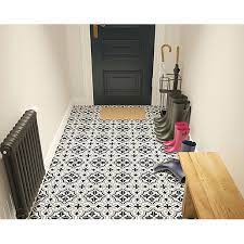 These floor tiles are available in a designer range for your home and commercial spaces. Wickes Melia Charcoal Patterned Ceramic Wall Floor Tile 200 X 200mm Wickes Co Uk