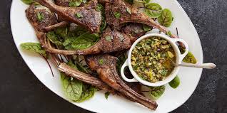 Lamb Chops With Pistachio Salsa Verde Recipe Lamb Chops Lamb Recipes Recipes