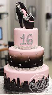 Coffee cake with an expresso swiss meringue buttercream and just a dash of tia maria! Sweet 16 Cakes Best Sweet 16 Birthday Cakes Nj Ny And Ct