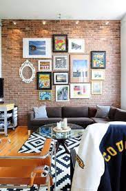 60 Fascinating Exposed Brick Wall Ideas For Living Room Hoommy Com Brick Wall Living Room Brick Living Room Accent Walls In Living Room