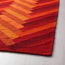 Ein teppich bringt farbe, struktur, abwechslungsreiche muster und ein wohliges gefühl ins haus. Stockholm 2017 Teppich Flach Gewebt Handarbeit Zickzackmuster Orange 170x240 Cm Ikea Deutschland