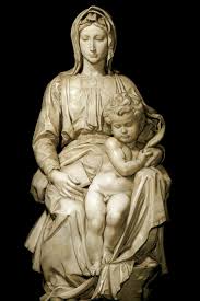 Четыре года назад я решила, что хочу иметь ребенка. Madonna S Mladencem Skulptura Mikelandzhelo