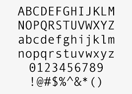 Good type can create aesthetically beautiful products and designs that are. Sans Serif Monospace Andale Mono Example Didot Bold Alphabet Fonts Png Image Transparent Png Free Download On Seekpng