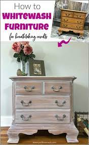 How To Whitewash Wood Furniture For Breathtaking Results White Washed Furniture Whitewash Wood White Wash Wood Furniture