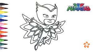 We did not find results for: Pj Masks How To Color Owlette Coloring Pages For Children With Color Kids Tv Youtube