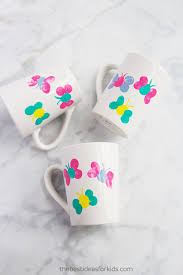 Fingerprint Butterfly Mug Painting The Best Ideas For Kids 40 diy mug paintings ranked in order of popularity and relevancy. fingerprint butterfly mug painting