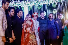 Gauahar khan and zaid darbar snapped in andheri. Exclusive Sangeet Wedding Pictures Of Yuvika Chaudhary Prince Narula Wedding Trends Groomsmen Outfits Wedding Pictures
