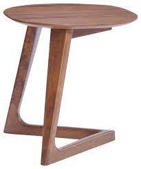 Shop walnut end tables and other walnut tables from top sellers around the world at 1stdibs. Modrest Jett Modern Walnut End Table Midcentury Side Tables And End Tables By Modern Miami Furniture 17535 Houzz