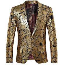 It is solid colored or has bold, vividly colored stripes. Cloudstyle Suits Blazers Cloudstyle Golden Crackle Sports Coat Party Blazer Poshmark