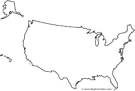 Map of the united states of america. Map Of Usa Outline Png Universe Map Travel And Codes