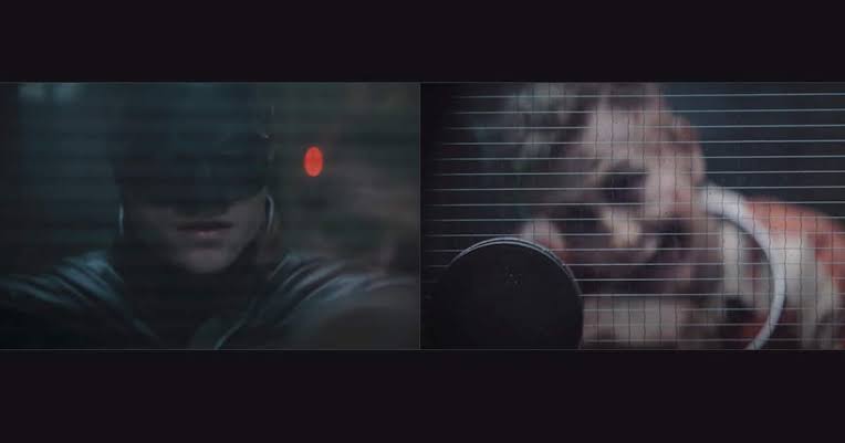 Pattinson's Batman meets Barry Keoghan's Joker in the scene 