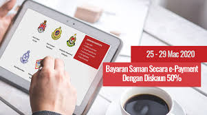 Ketua polis negara tan sri mohamad fuzi harun berkata, selain mengurangkan beban pesalah trafik, pembukaan kaunter diskaun saman trafik juga mengeratkan hubungan polis. Bayaran Saman Polis Dengan Diskaun Sehingga 50 Bermula 25 Mac 2020 Selama 5 Hari