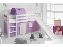 Schöne kinderhochbetten mit rutsche und leiter von wohnen.de. Mobel Vorhang Spielbett Hochbett Kinderbett Kinder Bett Mit Rutsche 90x200 Cm Betten Bettgestelle