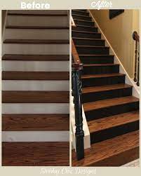 Wise Owl Black Enamel Painted Stair Risers Staircase Makeover Diy Staircase