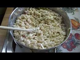 In a smaller bowl combine the miracle whip, mustard, sugar and milk until sugar is dissolved. Classic Amish Style Macaroni Salad Noreen S Kitchen Used Miracle Whip Not Mayo 1 4 T Celery Salt 1 2 T Onion Salt An Amish Recipes Macaroni Salad Recipes