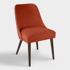 Linen Blend Kian Upholstered Dining Chair V1 Dining Room Chairs Upholstered Dining Room Arm Chairs Upholstered Dining Chairs