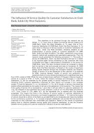 Cimb bank berhad / cimb islamic bank berhad. Pdf The Influence Of Service Quality On Customer Satisfaction At Cimb Bank Solok City West Sumatera