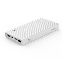 Beston portable charger 20000mah power bank with 3.4a (2.4a+1a) output dual usb port, fast recharge external battery pack for iphone galaxy android phone. 20000mah Fast Charge Power Bank Type C White Orico