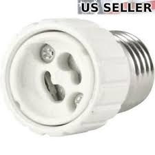 Light Bulb Socket Adapter Standard Us E26 Medium Base To Gu10 Gu 10 845832014432 Ebay