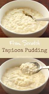 This tapioca pudding recipe uses small pearl tapioca, milk, sugar, eggs, and vanilla. Homemade Tapioca Pudding Recipe