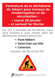 Le Dézert - La mairie sera fermée le 24 et 31 décembre.... | Facebook