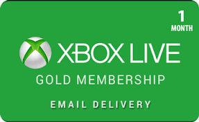 With the prepaid subscription card for xbox 360 and xbox one, become a gold member with xbox live gold. Xbox Live 1 Month Gold Membership Email Delivery Steam Card Delivery