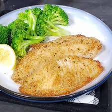Easy Air Fryer Parmesan Crusted Tilapia Grits And Gouda Recipe Parmesan Crusted Tilapia Crusted Tilapia Air Fryer Dinner Recipes