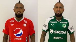 Maybe you would like to learn more about one of these? Arturo Vidal Se Pone Las Camisetas De America Y Cali As Colombia