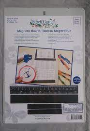 Maybe you would like to learn more about one of these? Magnetic Board For Cross Stitch Charts Incl Ruler 3 Strips Full A4 Size For Sale Online Ebay
