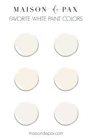 Pure white has more of a blue undertone and comes off as more of a cool white as opposed to the warmth of alabaster. Best White Paint Colors For Any Home Maison De Pax