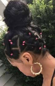 Pintrest rainbow rubber band braidless crochet half up half down hairstyle. 15 Cute And Fun Rubber Band Hairstyles For 2021 The Trend Spotter